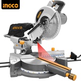 INGCO易可锯铝机界铝机滑动斜切断锯切割机铝材锯带激光台锯10寸