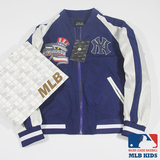 专柜正品代购 2016韩国MLB棒球服刺绣男短款夹克NY飞行员拼接外套