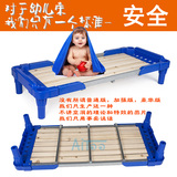 幼儿园床批发环保塑料木板叠叠床幼儿园专用床小学生幼儿午睡床