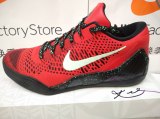 专柜正品Nike Kobe 9   ZK9 科比9代  夜光红限定653456-601