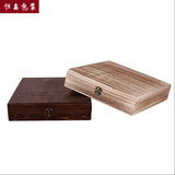 新款特价高端通用实木茶叶包装礼盒木质茶盒茶饼空盒瓷器盒