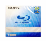 索尼/SONY BD-R 6速 25GB 蓝光刻录盘 高清盘 单片薄盒5片装 台产