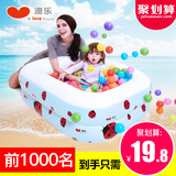 澳乐婴儿游泳池充气加厚宝宝戏水池婴幼儿游泳桶1-2-3岁儿童玩具