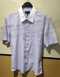 G2000香港专柜正品代购 15款男装合身短袖格纹衬衫53145542有小票