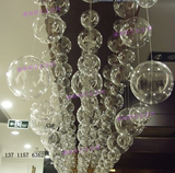 空心玻璃泡泡球 酒店会所咖啡厅天花板软装吊饰 酒吧夜场空中配件