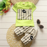 童装夏装套装婴幼儿童衣服0-1-2-3-4-5岁男童夏天短袖新款宝宝潮