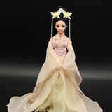 纯手工古装芭比仙女中国娃娃12关节家装摆件女孩生日礼物特价包邮