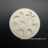 英国Karen Davies原版干佩斯硅胶模具 海洋系列 海螺 贝壳 海星