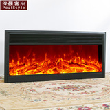 1.2米取暖炉芯发热电子壁炉芯仿真炭头火焰壁炉嵌入式铁箱定制做