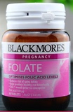 预售澳洲代购blackmores百丽康美叶酸片90片 孕前3个月防胎儿畸型