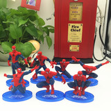 复仇者联盟2超凡蜘蛛侠玩具手办人偶公仔模型桌面摆件玩具7款包邮