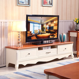 全实木电视柜地柜客厅电视机组合橡木音响柜组合墙简约现代欧洲风