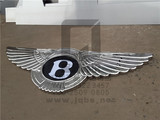 不锈钢三维车标制作宾利汽车标志浮雕奔驰宝马奥迪标志logo定做