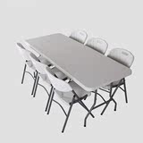 办公简易折叠桌便携式户外学习升降桌椅小户型餐桌书桌电脑桌子 1