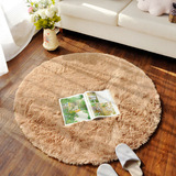 厂家批发 丝毛地毯 客厅卧室满铺地毯地垫圆形地毯电脑瑜伽垫