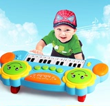 欧功能幼儿电子琴手拍鼓男女孩钢琴三角琴宝宝早教益智玩具