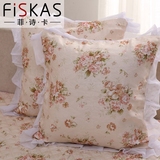 韩式防滑植物花卉沙发套组合沙发坐垫布艺垫子面料沙发罩沙发垫