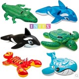 INTEX 2015新款大乌龟儿童游泳圈水上大龙虾充气玩具海龟坐骑气垫