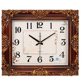 北极星欧式挂钟 客厅钟表静音时尚艺术创意时钟挂表大号石英钟表