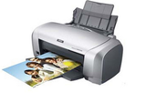 [转卖]爱普生R230打印机 彩色喷墨照片 配连供 热转印升