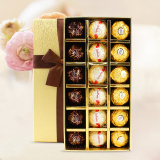 费列罗巧克力礼盒装18粒礼盒妇女情人节生日礼物送女神零食品