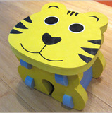 EVA泡沫拼搭幼儿园儿童小凳子拼装休闲创意椅 时尚创意卡通小凳子