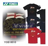 JP限量版YONEX/尤尼克斯全英公开赛 2016 羽毛球男纪念衫yob16010