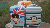 韩国儿童卡通旅行箱子拉杆箱女PC万向轮20寸24行李箱学生皮箱包邮