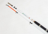 雷强竿2.1/2.4/2.7/3米玻璃钢实心极硬锚鱼竿挂鱼杆锚杆划鱼竿