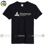 刺客信条T恤短袖阿布斯泰戈工业公司Abstergo男夏短袖大码T恤衫