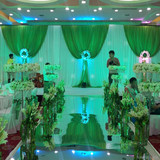 超亮加厚0.12mm镜面地毯双面银彩色T台舞台婚庆婚礼场地布置道具
