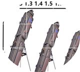 渔具包1.3/1.25/1.4/1.5/1.6/1.7米三层/双钓鱼包竿包大容量杆包