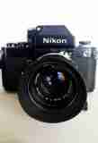 黑色尼康Nikon F2A相机+NIKKOR-S.C. 50mm F1.4 多层镀膜标准镜头