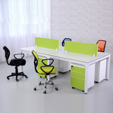 福州办公家具组合屏风办公桌4-6人位电脑桌厦门职员桌办公桌椅