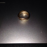Cartier 卡地亚 正品 三色金戒指 3环戒指 玫瑰金