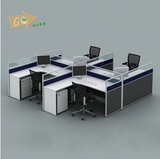 上海办公家具双人单人位组合员工桌职员桌简约现代办公桌电脑桌椅