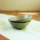 日本进口磨砂釉陶瓷米饭碗 菜碗 料理用具抹茶碗 磨砂碗 味增汤碗