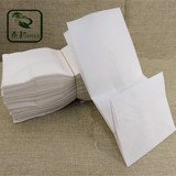 加厚白棉纸袋 空白通用无字茶叶泡袋滇红金骏眉散茶内包装袋
