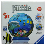 正品睿思拼图 3D立体拼图 球海洋世界 R121281 益智玩具2015新品