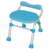 日本特高步老人孕妇洗澡凳T-SCM04 驼背低靠背浴室防滑椅可调折叠