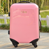 正品IDO拉杆箱韩国旅行箱女粉色登机箱静音万向轮行李箱20寸24寸