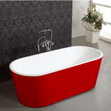 保温浴缸进口无缝对接亚克力浴缸独立式浴缸欧洲经典正品浴缸特价