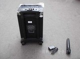 K51TS内置锂电池广场舞音箱 插卡优盘带无线话筒拉杆8寸喇叭音响