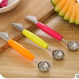 不锈钢水果挖球器西瓜挖球勺雕花刀切果器拼盘冰淇淋工具西瓜勺