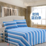 生床上用品1.5米床冬季加厚老粗布棉布床单单件全棉单双人被单学