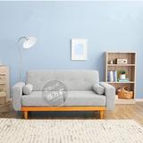 日式现代简约小户型客厅卧室实木创意单人双人三人布艺沙发椅组合