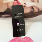 韩国HERA赫拉 CC 霜 小样 SPF35/PA++防晒遮盖完美 裸妆 保湿