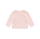 英国代购mothercare2016新款正品女宝粉色长袖圆领针织衫
