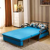 简约现代小户型多功能折叠沙发床0.8米1米1.2米1.5米单人双人推拉