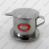 越南进口LC牌咖啡滤杯不锈钢滴滴滤杯滴漏壶纯咖啡粉豆过滤器具